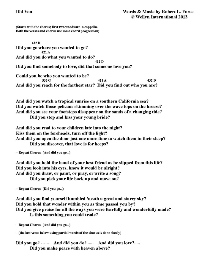 page one